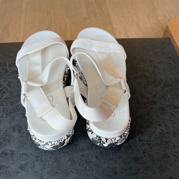 Jessica Simpson Sandals white size 7 - Picture 5 of 5